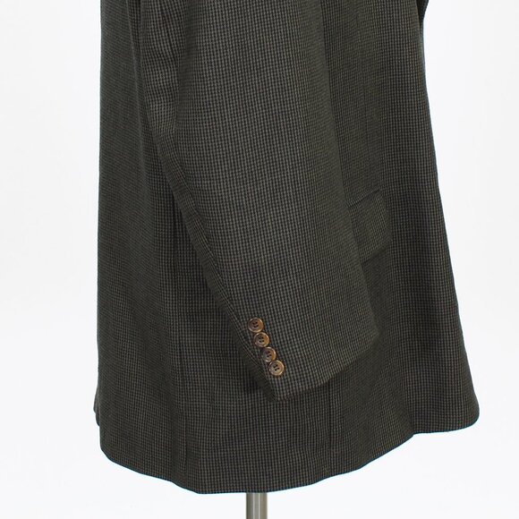 Oscar de la Renta 48R Green HT 3-Button Sport Coat Blazer Jacket V967 - Picture 8 of 11